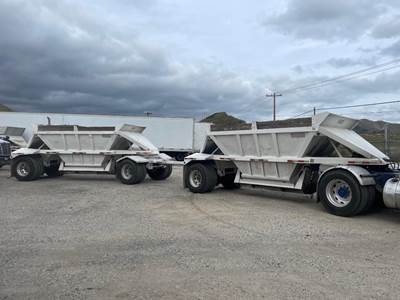 2005 Dragon End Dump Trailer
