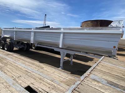 1993 Lufkin End Dump Trailer