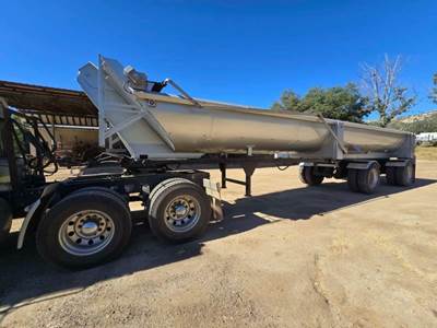 2000 Western Construction Components End Dump Trailer