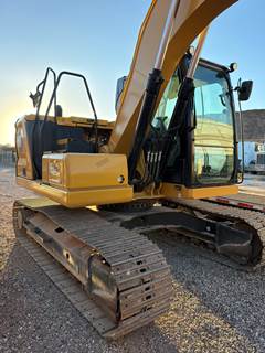 2022 Caterpillar 313 GC Excavator (4 attachments)