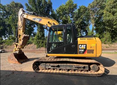 2018 Caterpillar 313FL GC Excavator - Bucket & Thumb