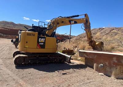 2019 Caterpillar 315FL CR Excavator - Bucket & Thumb