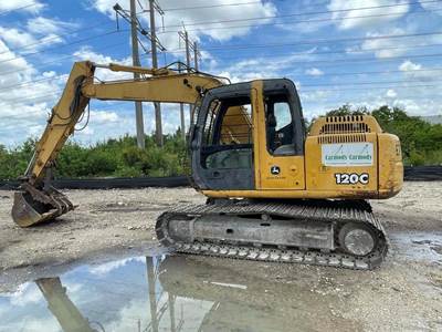 John Deere 120C Excavator