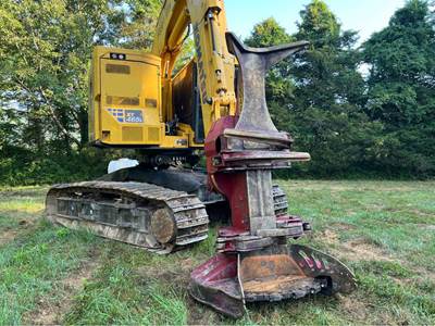 2020 Komatsu 465 Feller Buncher with Quadco Head