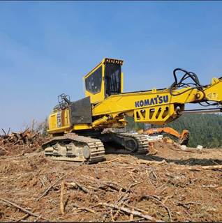 2022 Komatsu PC290LL-11 Harvester with LogMax
