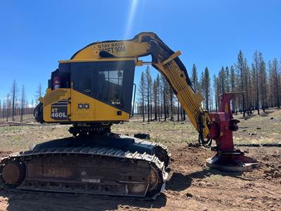 2017 Komatsu XT460L Feller Buncher