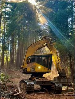 2017 Komatsu XT460L 3 Feller Buncher