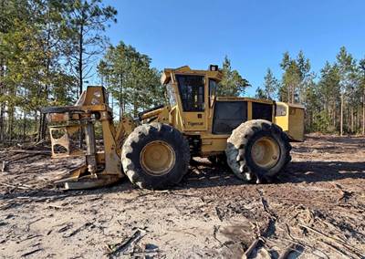 2015 Tigercat 720E Wheel Feller Buncher