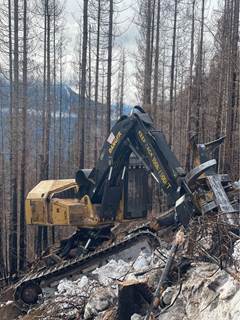 2012 Tigercat L870C Feller Buncher