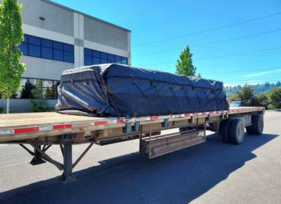 2008 East Tandem Flatbed Trailer