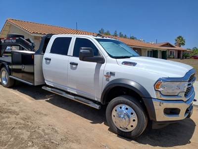2024 RAM 5500 DRW 4X4 Crew Cab Flatbed Truck