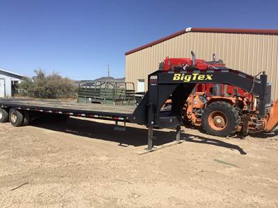 2015 Big Tex 22GN Gooseneck Trailer