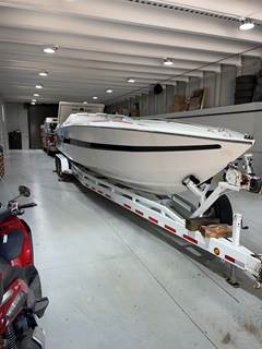 1989 Unmarked Cigarette Top Gun 38 High Performance Boat