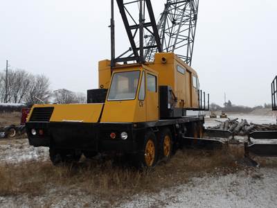 P&H 9125TC Lattice Boom Truck Crane