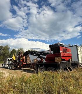 2008 Prentice 2384 Truck-Mounted Log Loader