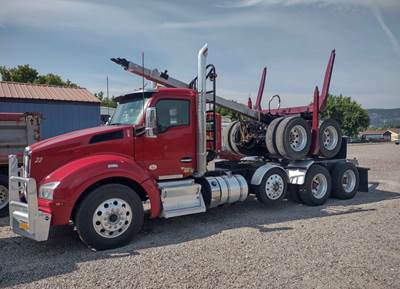 2022 Kenworth T880 Logging Truck & Trailer