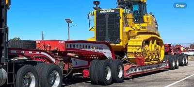 1980 Cozad 9-Axle Lowboy Trailer