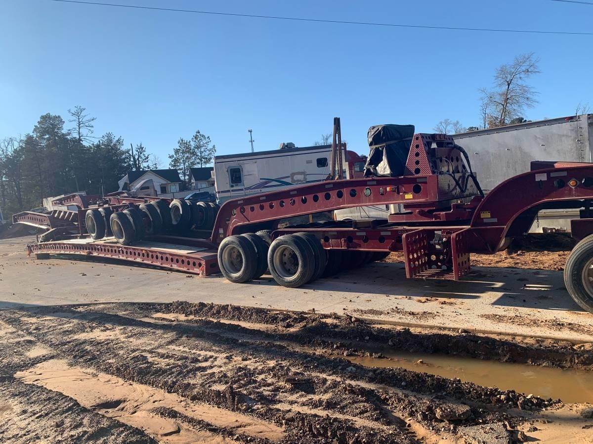 1989 Cozad TRIPLE 16 Lowboy Trailer For Sale Valley Center, CA