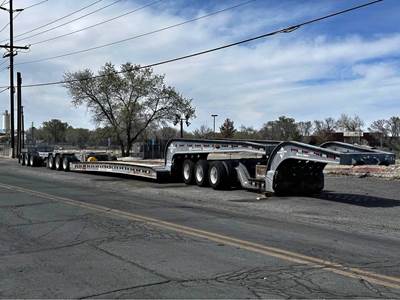 1996 Diamond 80 TON Lowboy Trailer