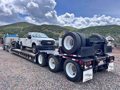 2021 Eager Beaver 55GSL 55 TON HYDRAULIC DETACH LOWBOY Lowboy Trailer