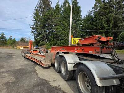 2012 General 60 ton Lowboy Trailer