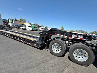 2024 Globe Trailer GTBN553-58-30 55 TON Lowboy Trailer