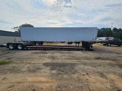 2022 Kaufman 40TON HYDRAULIC NECK DOUBLE DROP - 29' WELL Lowboy Trailer