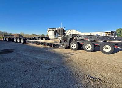 1993 Load King 70 TON LOWBOY Lowboy Trailer