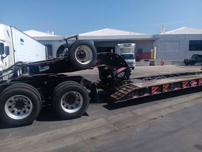2022 Pitts Trailers 55 Ton Lowboy Trailer