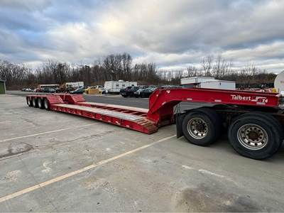 2017 Talbert 55CC Lowboy Trailer