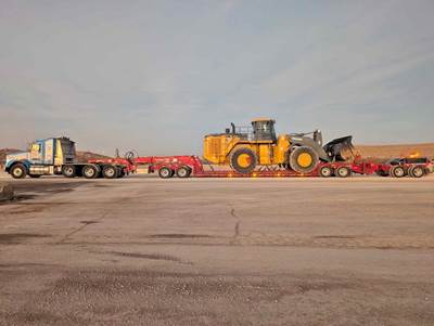 1989 Talbert 60 Ton Lowboy Trailer