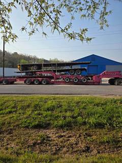 1996 Trail King 2+3+2 Lowboy Trailer