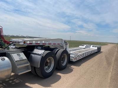 1996 Trail King 50 TON Lowboy Trailer