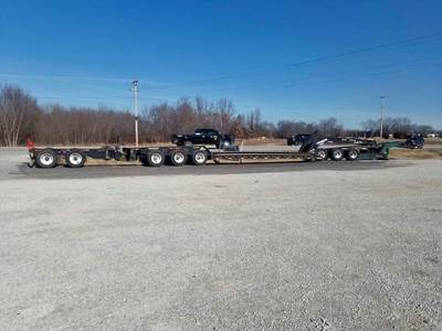 1990 Load King 75 Ton 3+3+2 Lowboy Trailer