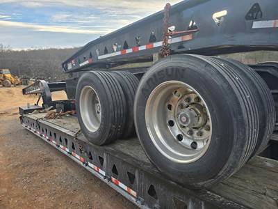 1992 Trail King LOWBOY 2+3+2 Lowboy Trailer