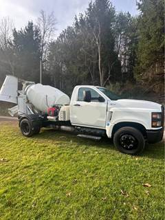 2023 International CV515 Mini Mixer Concrete Truck - No CDL