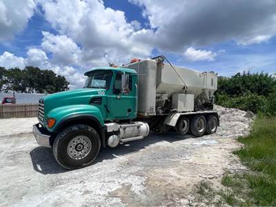 2003 Mack 700 Cementech Volumetric Mixer Truck
