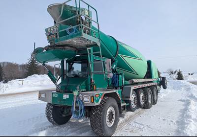 2017 Terex Advance FDB6000 Mixer Truck