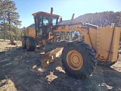 2014 John Deere 672G Motor Grader