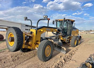 2017 John Deere 772G Motor Grader