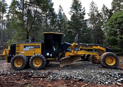 2020 Komatsu GD655 Motor Grader