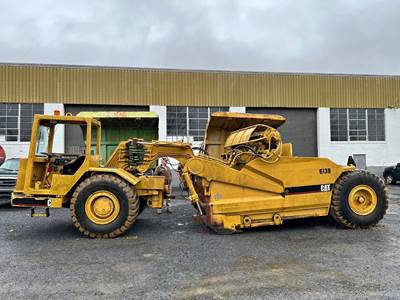1978 Caterpillar 613B Scraper and 1972 Caterpillar 613A - Low Hours
