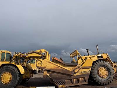 1989 Caterpillar 637E Scraper