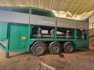 2014 Komptech Multistar L3 Screening Plant