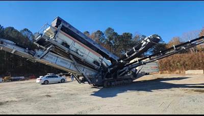 Metso 3 deck Screening Plant