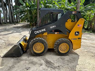 2017 John Deere 314G Skid Steer