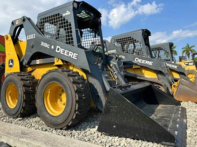 2020 John Deere 318G Skid Steer