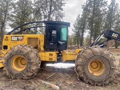 2015 Caterpillar 555D Grapple Skidder