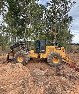 2017 Caterpillar 555D Skidder