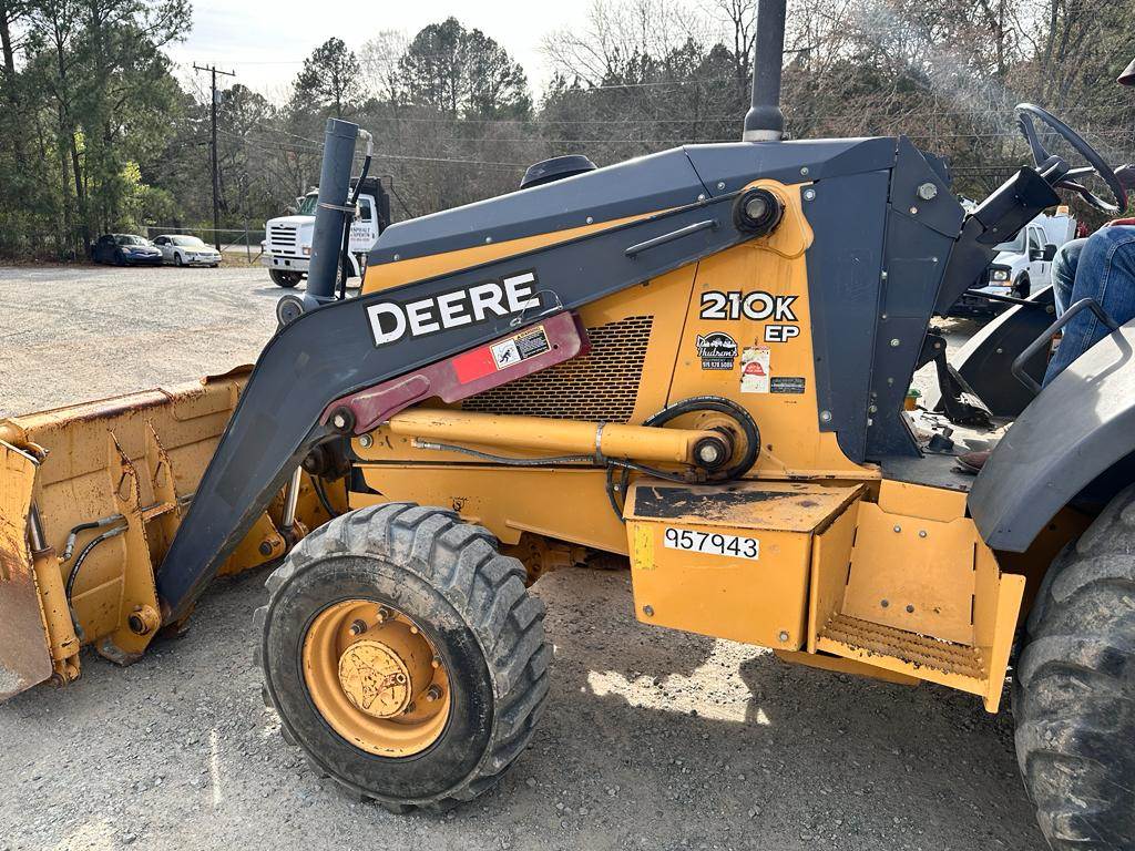 2014 John Deere 210K Skip Loader For Sale, 2,872 Hours Miami, FL